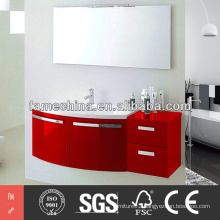 2014 New gloss PVC Bathroom Cabinet modern PVC Bathroom Cabinet